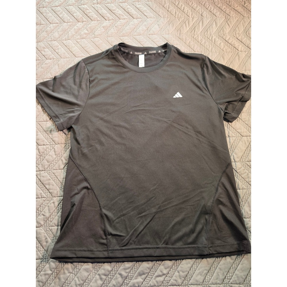 Adidas Training Aeroready Short Sleeve T-Shirt Gray Womens Small
